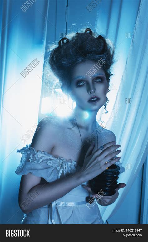 Beautiful Girl Ghost Image And Photo Free Trial Bigstock