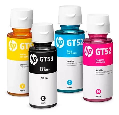 Kit Garrafa Refil De Tinta Para Hp Gt Gt Gt Parcelamento