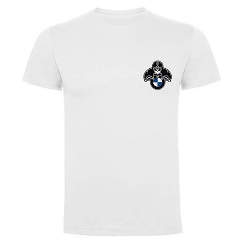 White T Shirt Bmw Motorrad Logo Man 100 Cotton Sizes S M L Xl Etsy