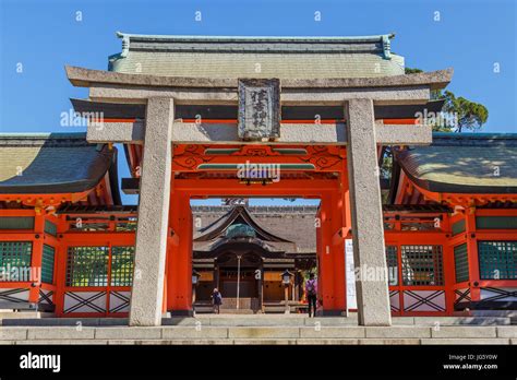 sumiyoshi grand temple high resolution stock photography  images alamy
