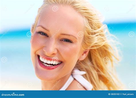 Beautiful Girl At The Beach Stock Photo Image Of Beauty Casual 3035102