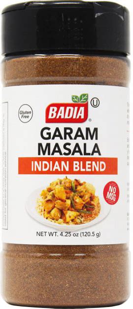 Приправа Badia Индийская смесь Garam Masala 120 г (033844007430 ...