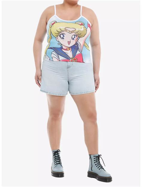 Hot Topic Sailor Moon Jumbo Graphic Girls Cami
