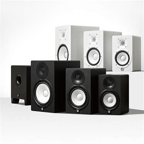 Hsmsp Studio Series Studio Monitor Speakers Yamaha Commercial Audio