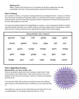 Soft C And G Orton Gillingham Lesson By Treetops Educational Interventions