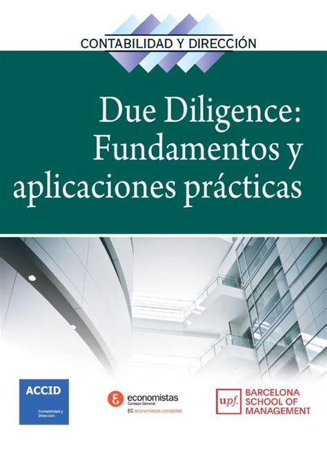 Núm 34 Due Diligence Fundamentos Y Aplicaciones Prácticas Accid