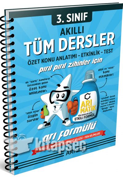 3 Sınıf Tüm Dersler Özet Konu Anlatımı Etkinlik Test Arı Yayıncılık