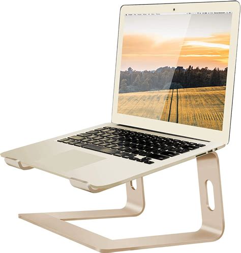 Gokeda Laptop St Nder Ergonomischer Laptopst Nder Aus Aluminium F R