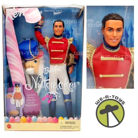 Barbie The Nutcracker Ken As Prince Eric Doll Mattel Nrfb