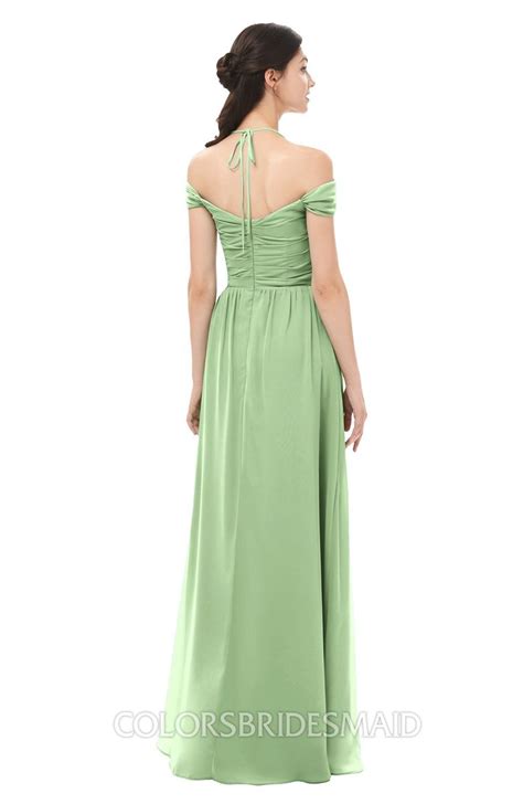 Colsbm Amirah Sage Green Bridesmaid Dresses Colorsbridesmaid