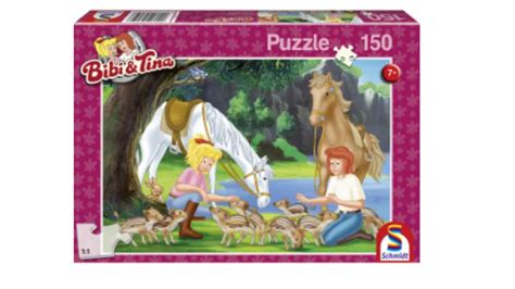 Schmidt Spiele Bibi Tina Am Steinbruch 150 Teile Kinderpuzzle