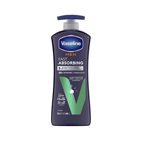 Acheter Vaseline Men Lait Hydratant En Rapide Absorption Pour Homme