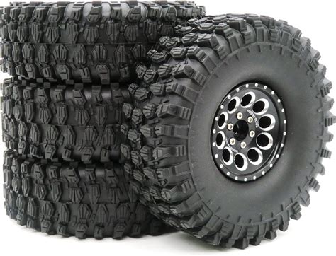 Amazon Hobbysoul Rc Mm Tires Beadlock Wheels