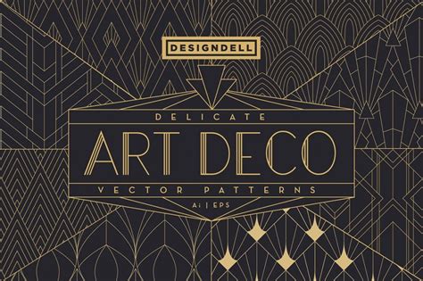 15 Greatest Art Deco Patterns Collections - Design Cuts