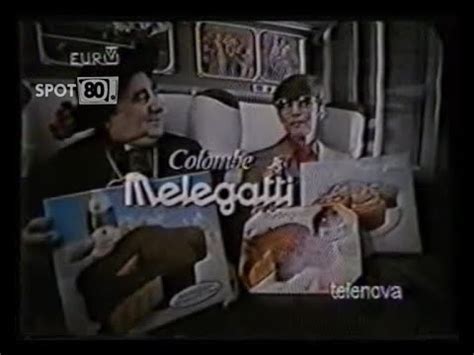 MELEGATTI COLOMBA CON FRANCA VALERI 1984 Spot Anni 80 YouTube