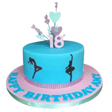 Ballerina Th Birthday Cake Th Birthday Cake For Her Caker Street