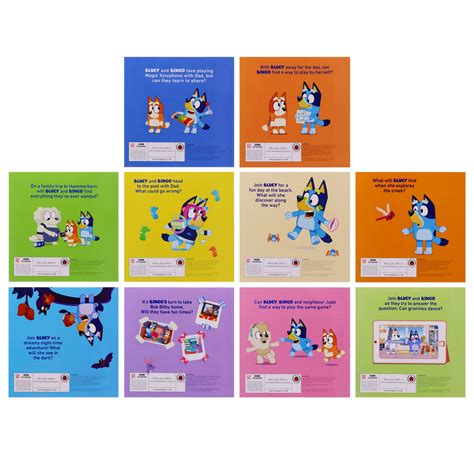 Bluey Lets Do This 10 Picture Books Collection Box Set Ages 3 7