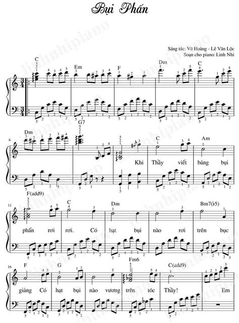 Bụi Phấn Easy Level Linh Nhi Piano