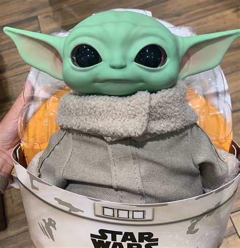 Mattel Baby Yoda Plush Doll ⋆ Disney Dopamine