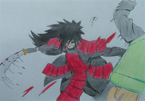 Madara Drawing, Pencil, Sketch, Colorful, Realistic Art Images ...