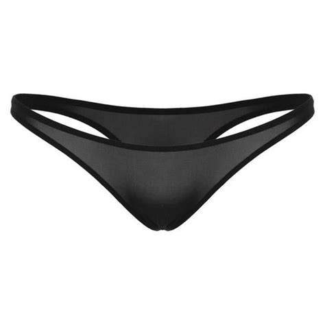 DPois Micro String Ficelle pour Femme Hot Sexy Taille Basse Sous Vêtement Erotique Lingerie