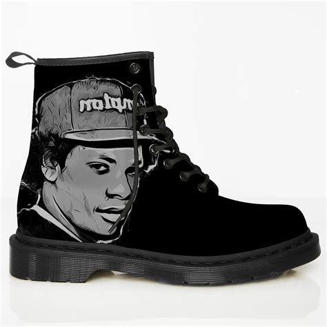 Eazy-E Boots - Vegan Leather Boots – CustomKiks.com