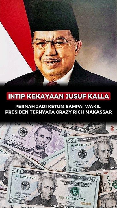 Intip Kekayaan Jusuf Kalla Pernah Jadi Ketum Sampai Wakil Presiden