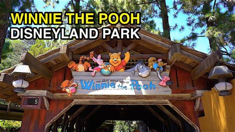 4k The Many Adventures Of Winnie The Pooh Disneyland Park Anaheim