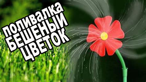 Поливалка цветок, "танцующий цветок" - YouTube