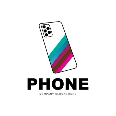 Premium Vector Smartphone Logo Communication Electronics Vector