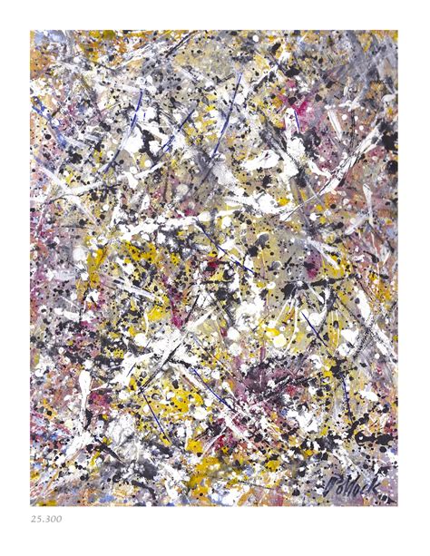 Jackson Pollock number 1 Signed & Hand-numbered Limited Edition ...