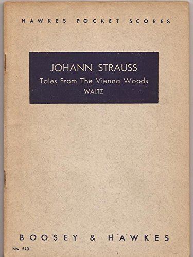 Johann Strauss Tales From The Vienna Woods Waltz Boosey Hawkes Pocket