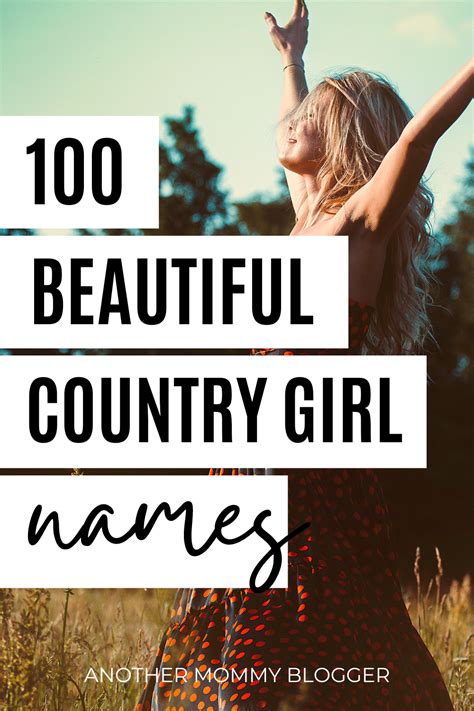 100 country baby girl first and middle names – Artofit