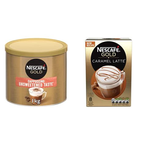 Buy Nescafe Gold Cappuccino Unsweetened Taste Instant Coffee Tin Kg