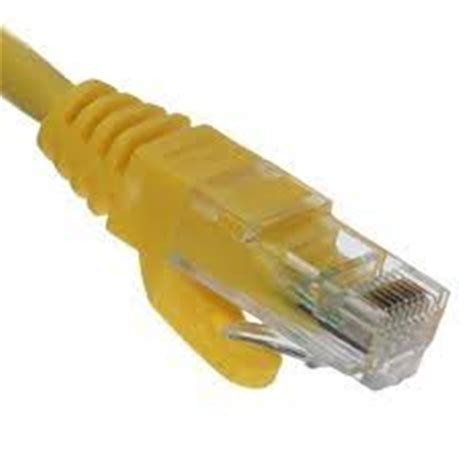 Cabo De Rede Cat Patch Cord Amarelo Utp Flex Vel M Hb Store