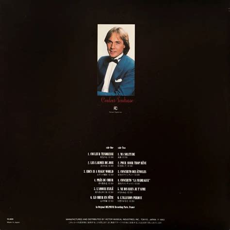 Richard Clayderman Couleur Tendresse Vinyl Lp Jp