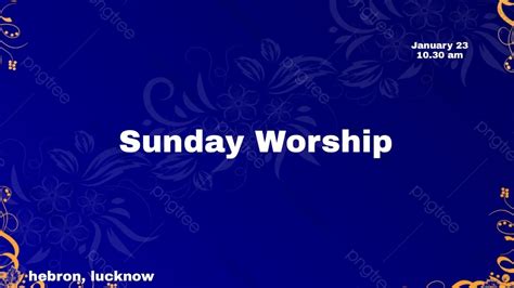 Hebron Lucknow Sunday Worship January Youtube