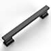 Amerdeco Pack Matte Black Cabinet Pulls Inch Mm Hole Centers