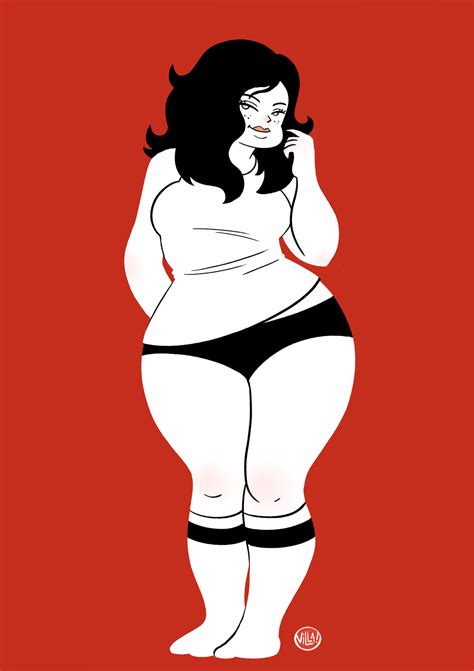 Idrawher “sexy As Hell ” Sexy Kunst Art Et Design Body Positivity Art Plus Size Art Fat