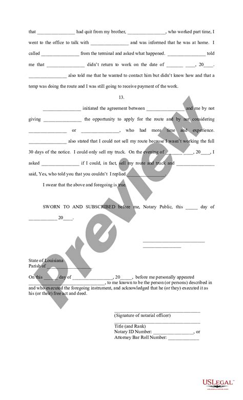 Affidavit Of Fact For Right Of Survivorship US Legal Forms