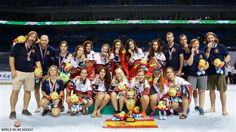 Eva Marqués subcampeona del mundo con la selección sénior femenina de