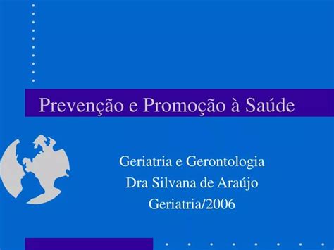 Ppt Preven O E Promo O Sa De Powerpoint Presentation Free