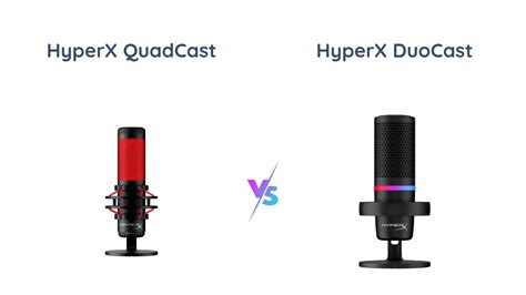 HyperX QuadCast vs DuoCast: USB Condenser Gaming Microphone Comparison ...
