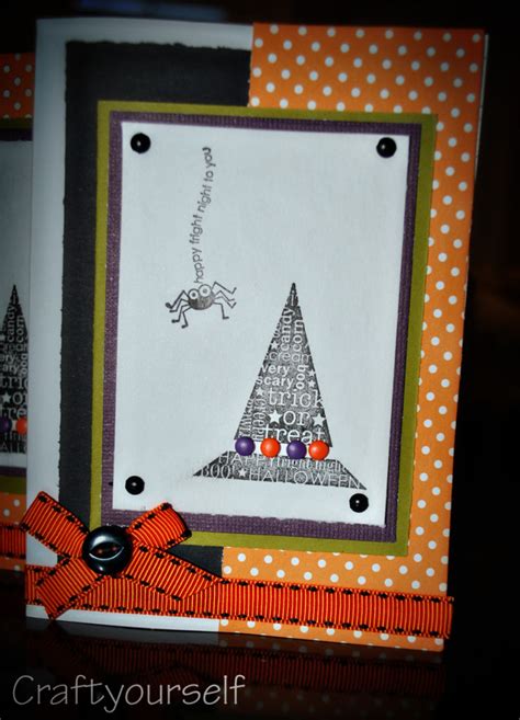 Handmade Halloween Card - Craft