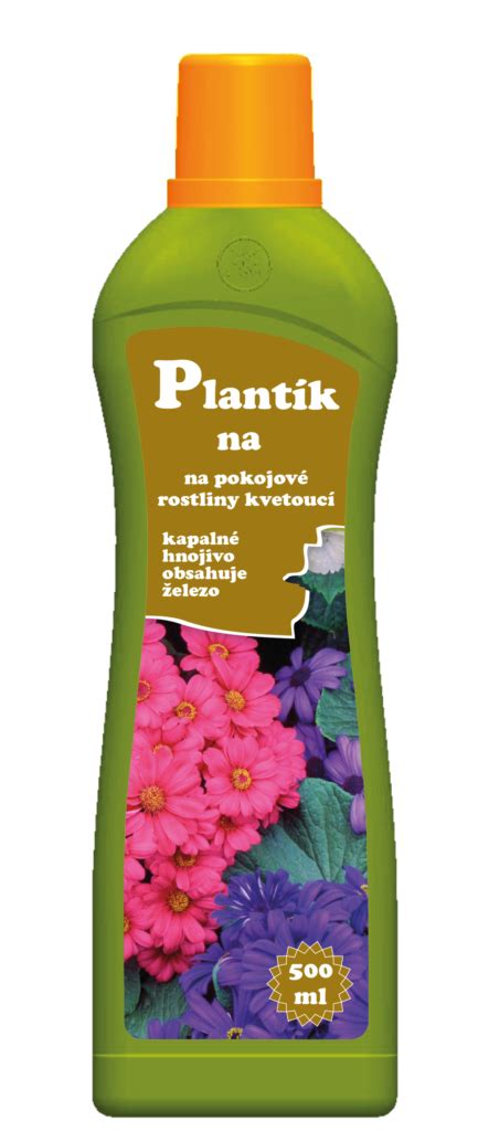 PLANTÍK hnojivo na pokojové rostliny kvetoucí 500 ml Garden Servis Opava