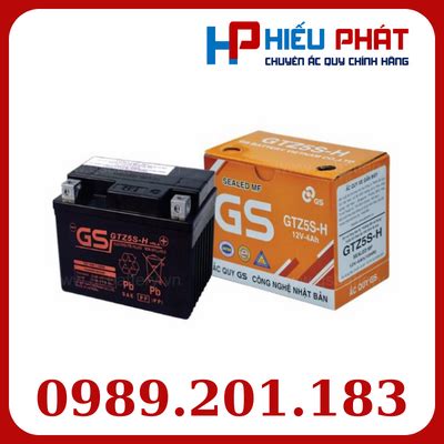 Giá Bình Ắc Quy GS MF GTZ5S H 12V 4Ah Chính Hãng