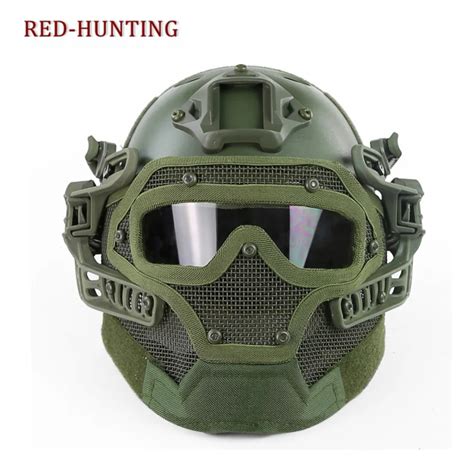 Aliexpress Buy Army Green High Quality Tactical Fast Helmet Pj