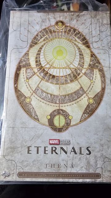 Hot Toys Modellino Thena Marvel Scala Eternals Angelina Jolie Mms Nuovo Eur