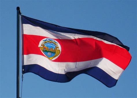 La Bandera Nacional de Costa Rica - Costa Rica