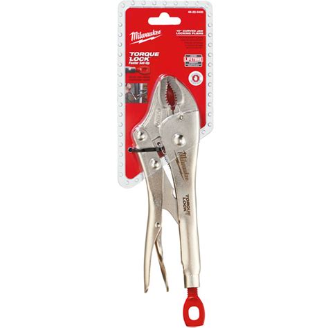 Milwaukee Curved Pliers 4932471725 10 TORQUE LOCK